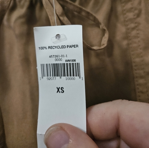 NWT Banana Republic Outlet Women's Size XS Pants Tencel Lyocell - Picture 5 of 5